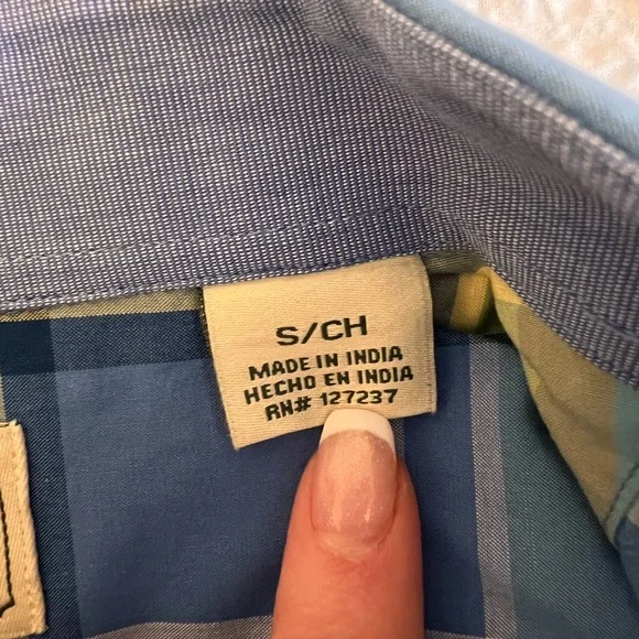 Southern Pines Men’s Long Sleeve Button Down Shirt - Picture 5 of 8